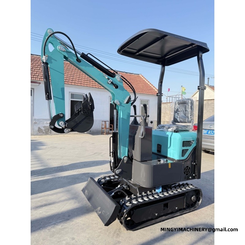 swing boom mini excavator
