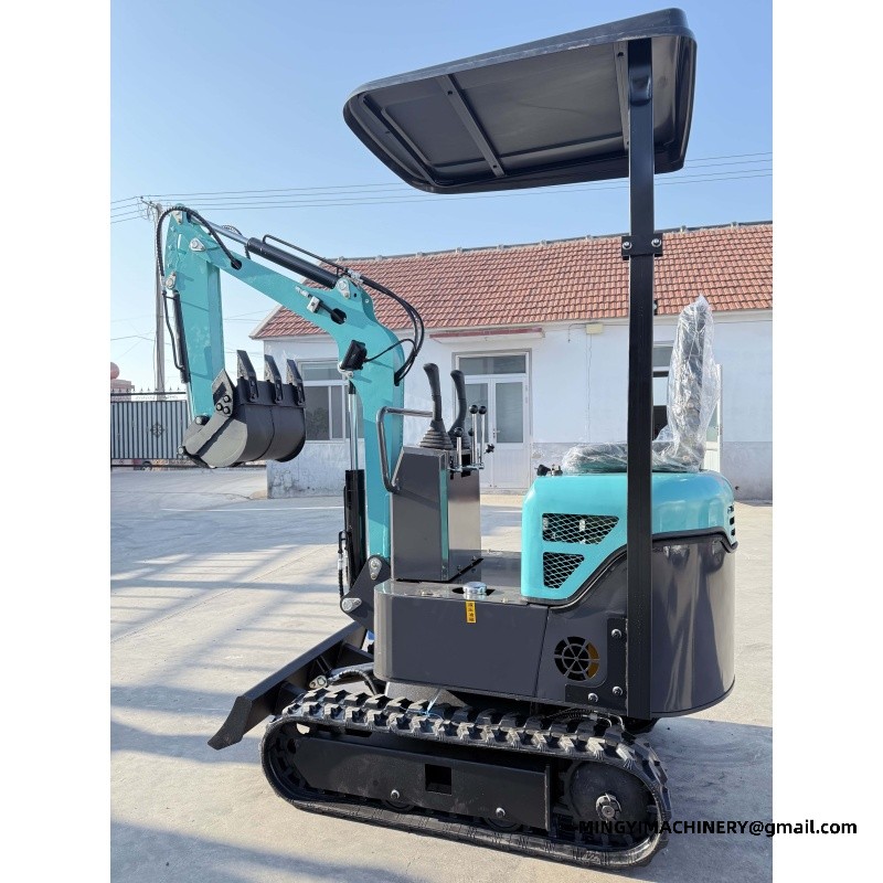 swing boom mini excavator