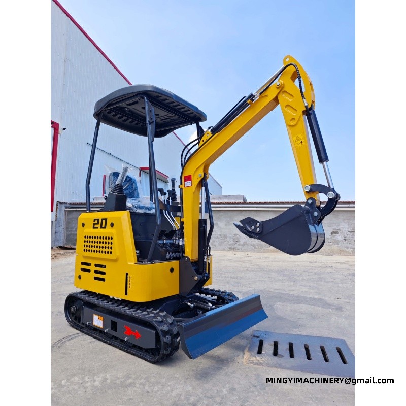 zero tail swing excavator