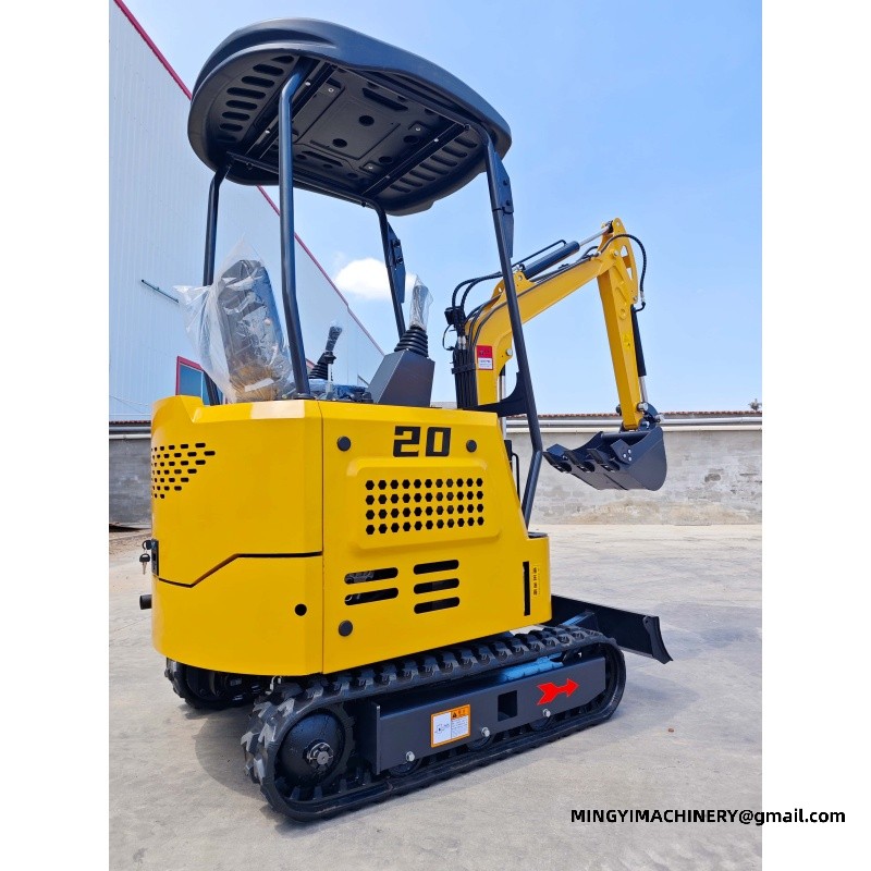 zero tail mini excavator