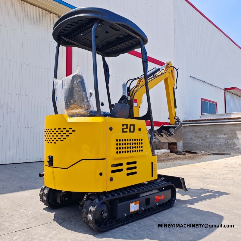 zero tail mini excavator