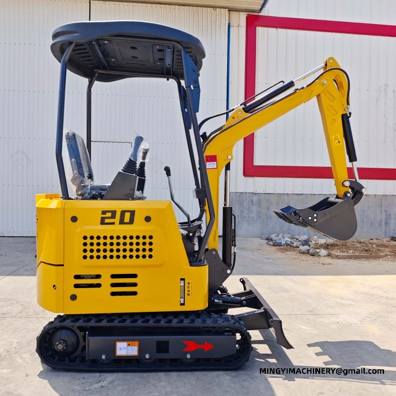 zero tail mini excavator