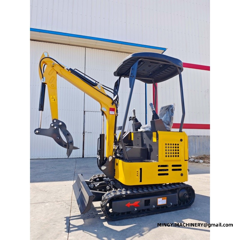 small tracked excavator