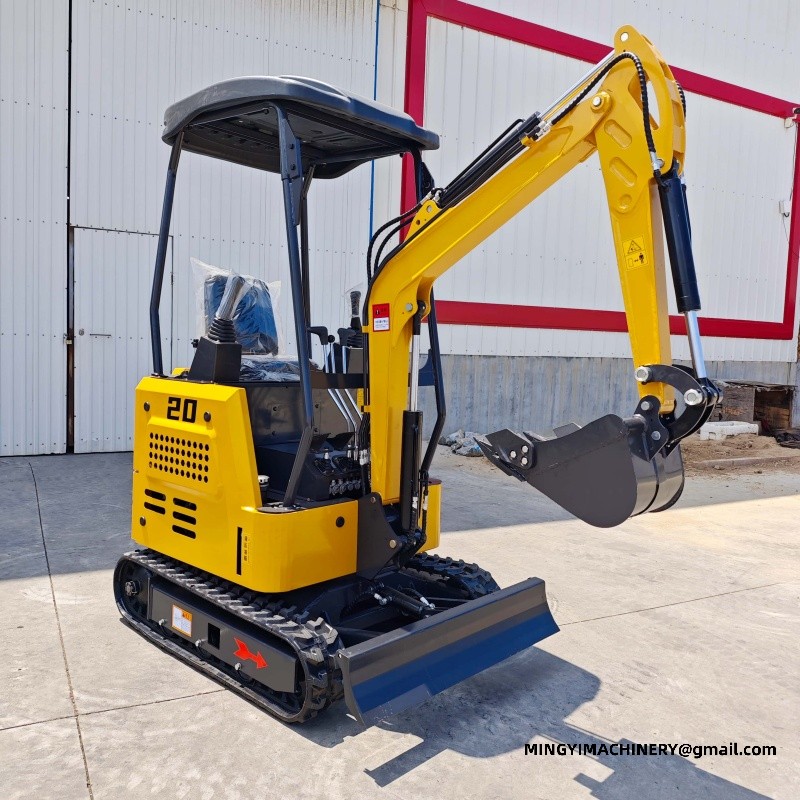 small tracked excavator