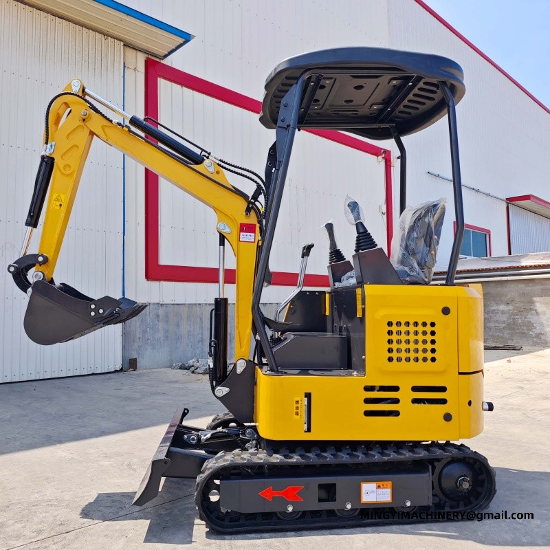 small tracked excavator