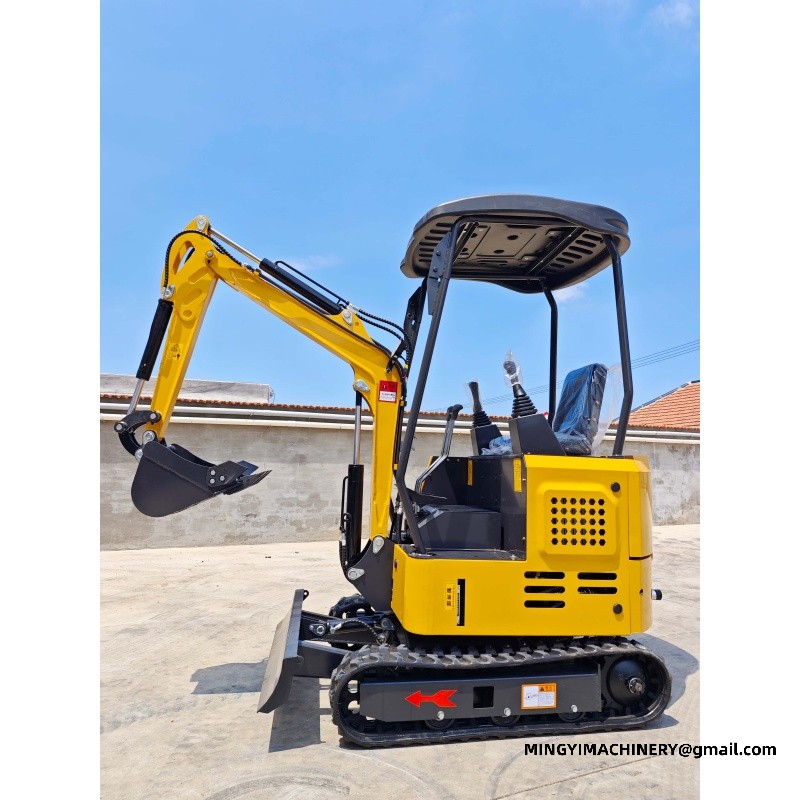 small tracked excavator
