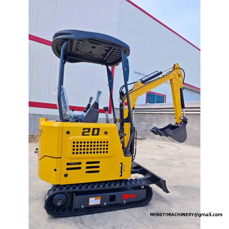 small tracked excavator
