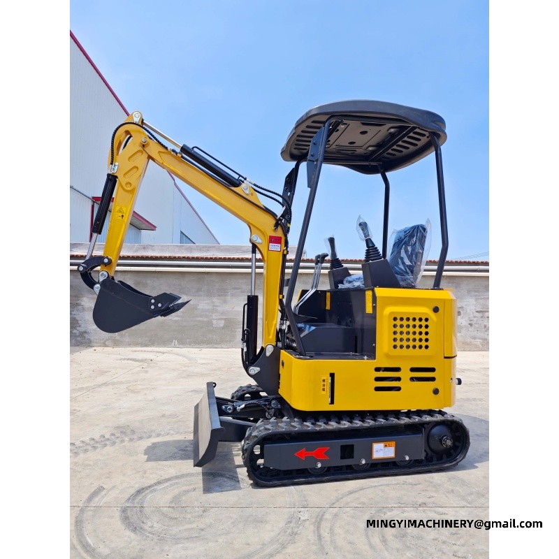 narrow mini excavator