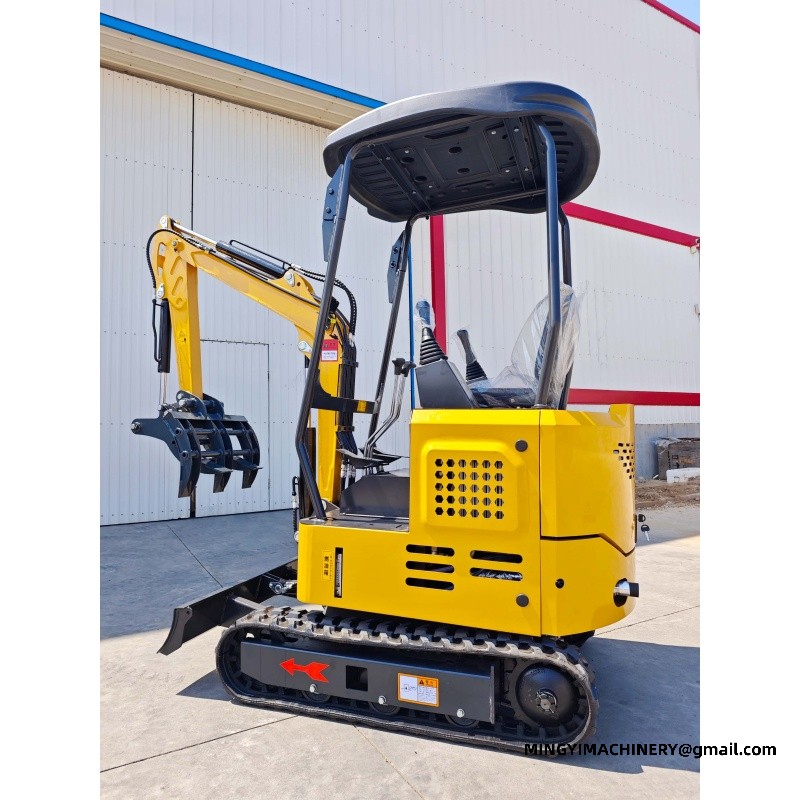 narrow mini excavator