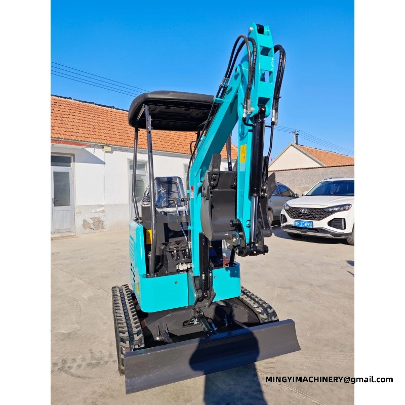 mini excavator with canopy