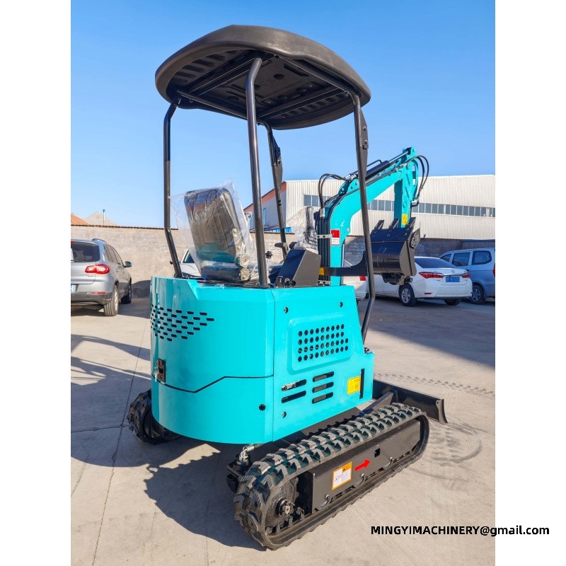 mini excavator with cabin