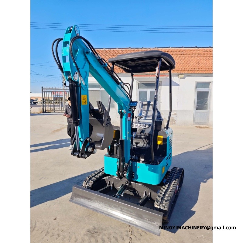mini excavator with cabin