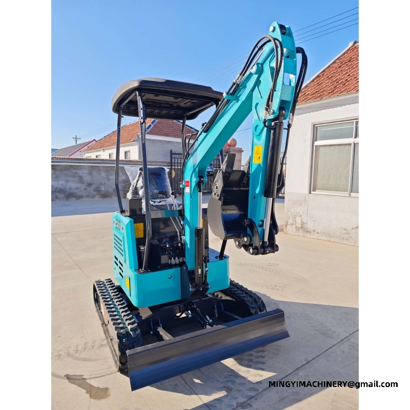 mini excavator with cabin