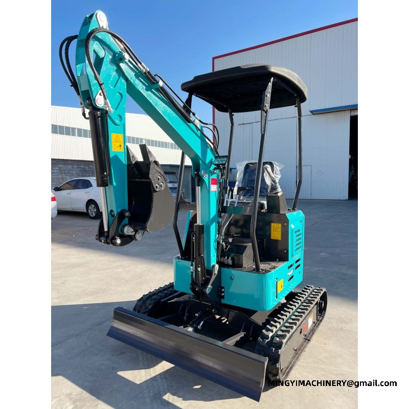 mini excavator with cabin
