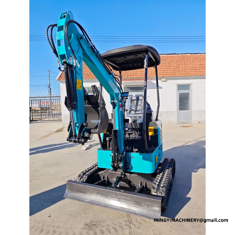 mini excavator with cabin