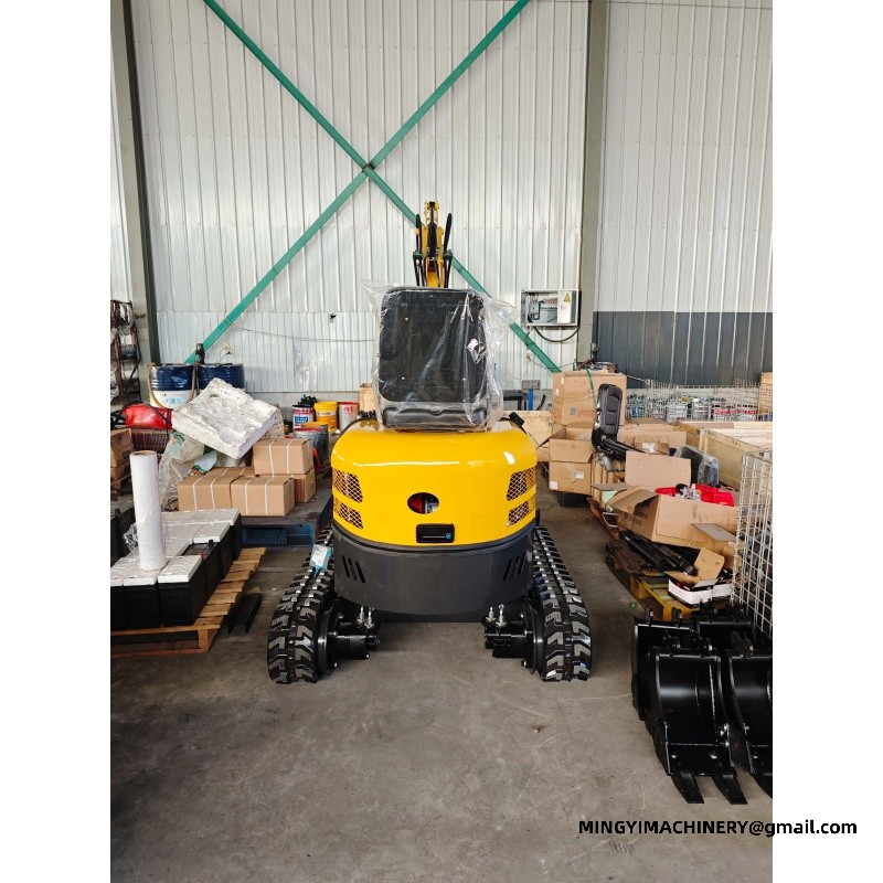 zero tail swing mini excavator