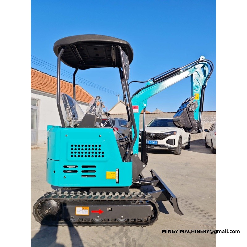 zero tail swing mini excavator