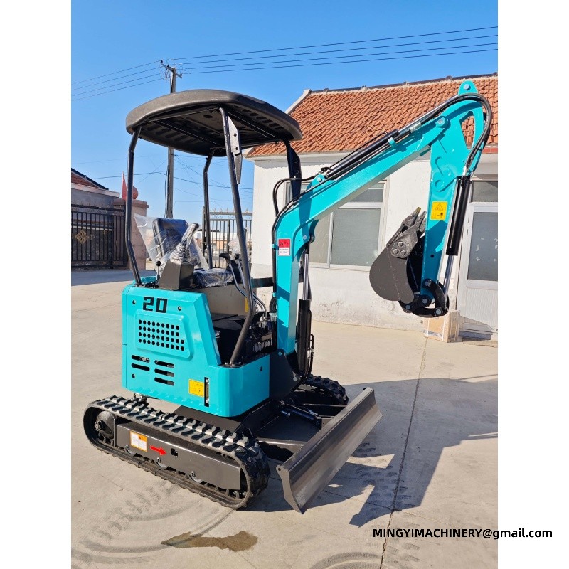zero tail swing mini excavator