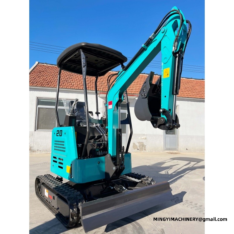 zero tail swing mini excavator
