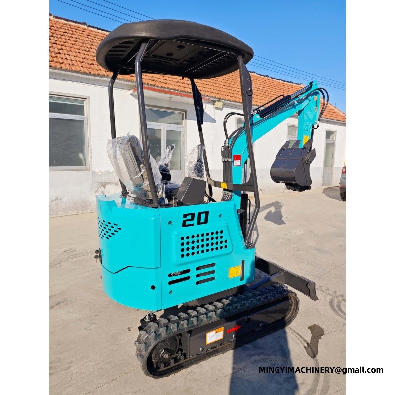 zero tail swing mini excavator