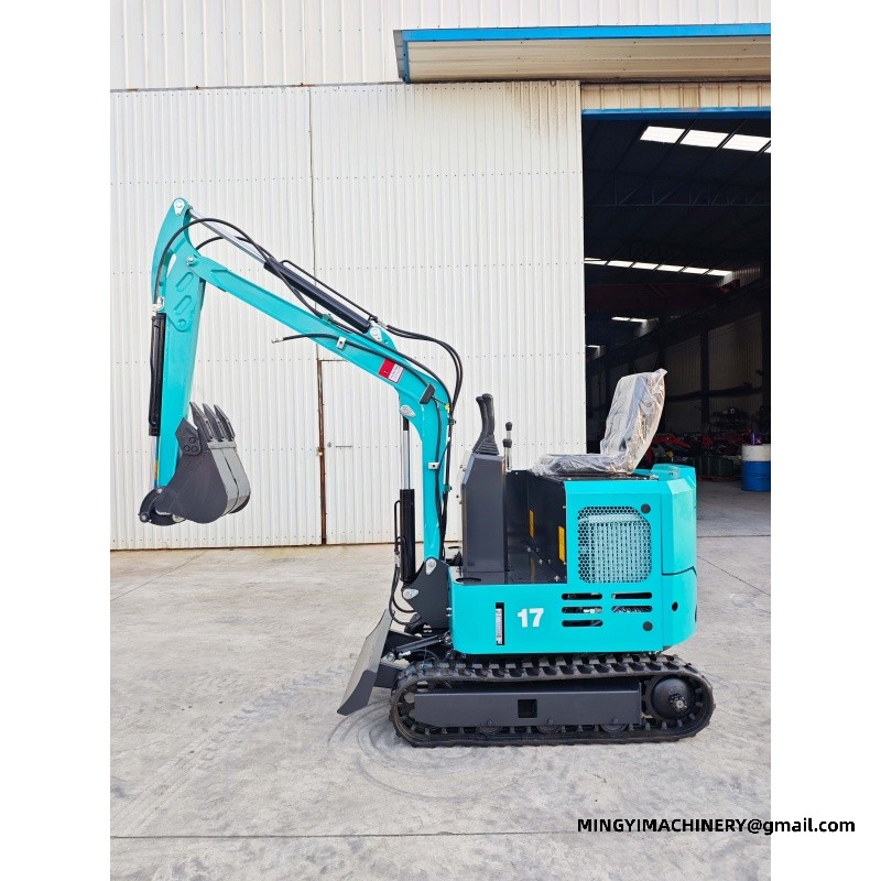 swing boom mini excavator