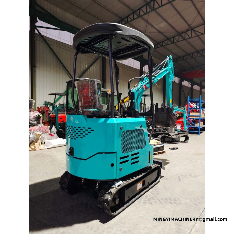 mini excavator with breaker