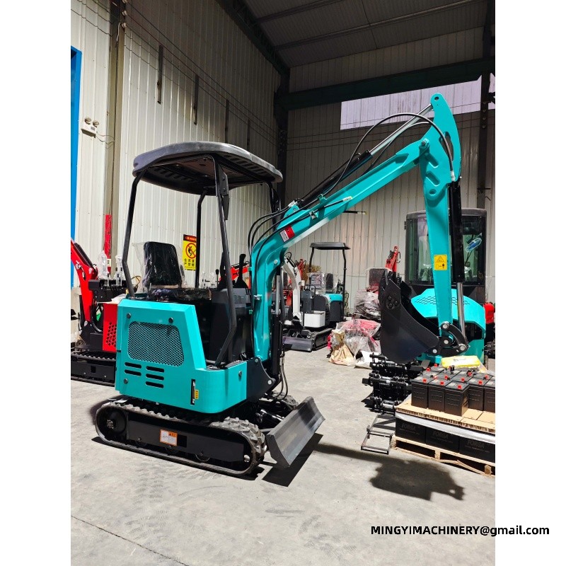 mini excavator with breaker