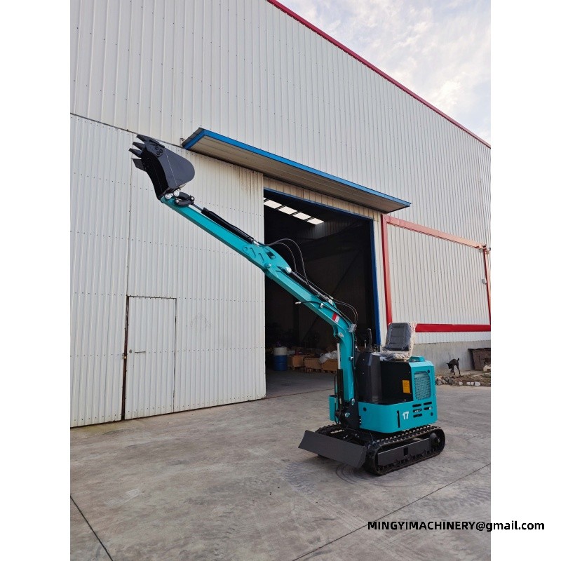 mini excavator with breaker