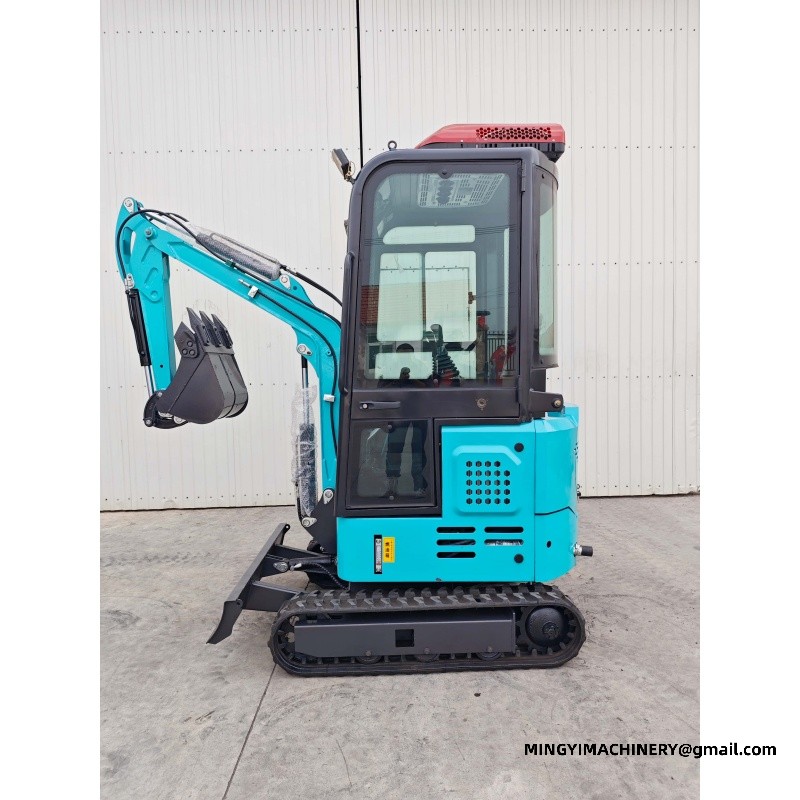 compact excavator working image