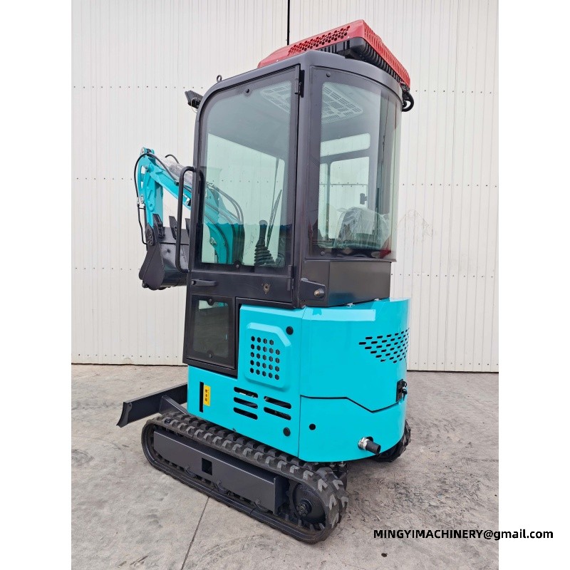 compact excavator working image