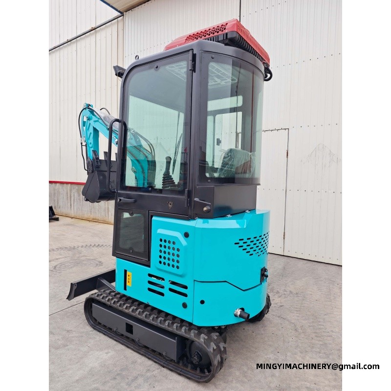 compact excavator working image