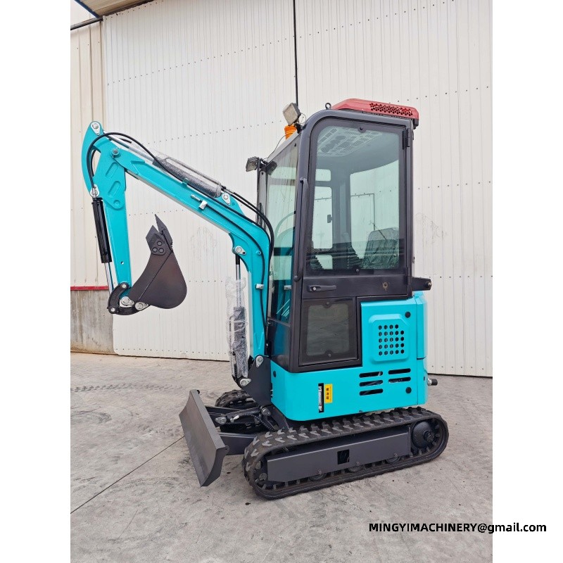 compact excavator working image