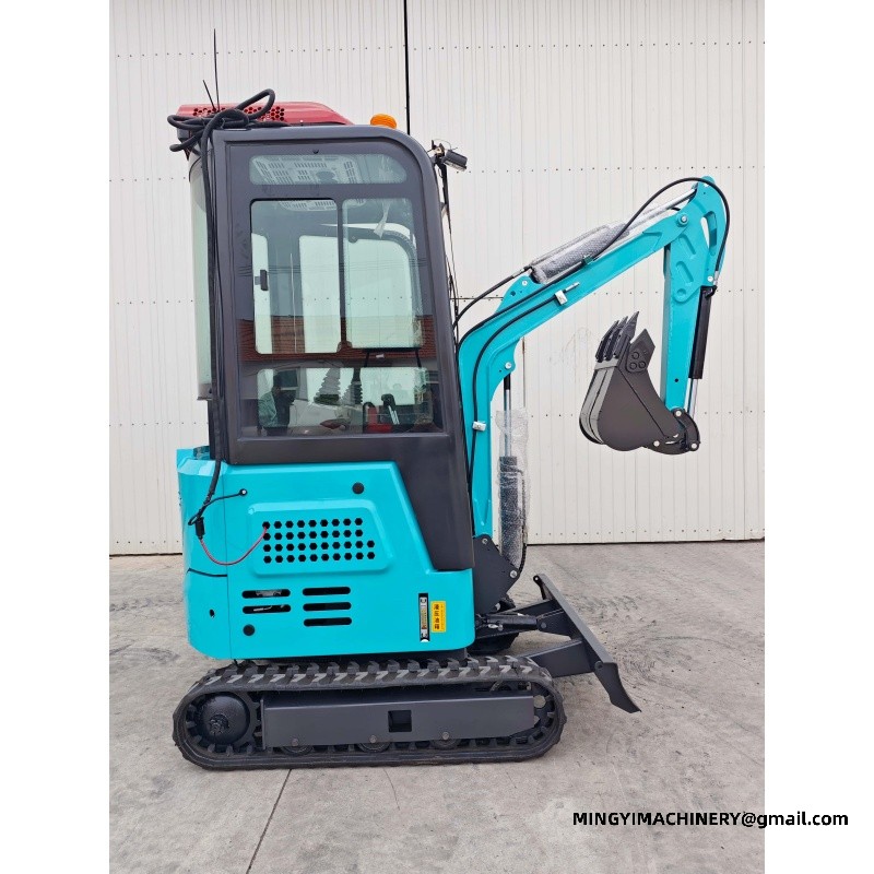 mini excavator attachment application