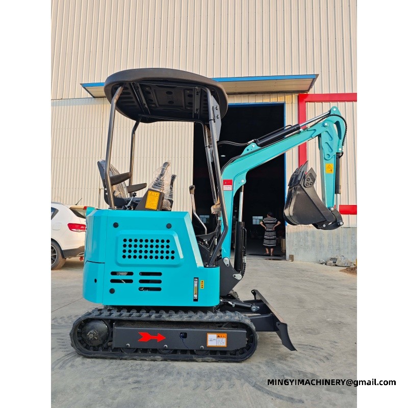 mini excavator for backyard