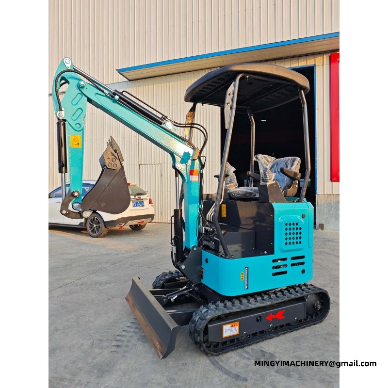 mini excavator for backyard