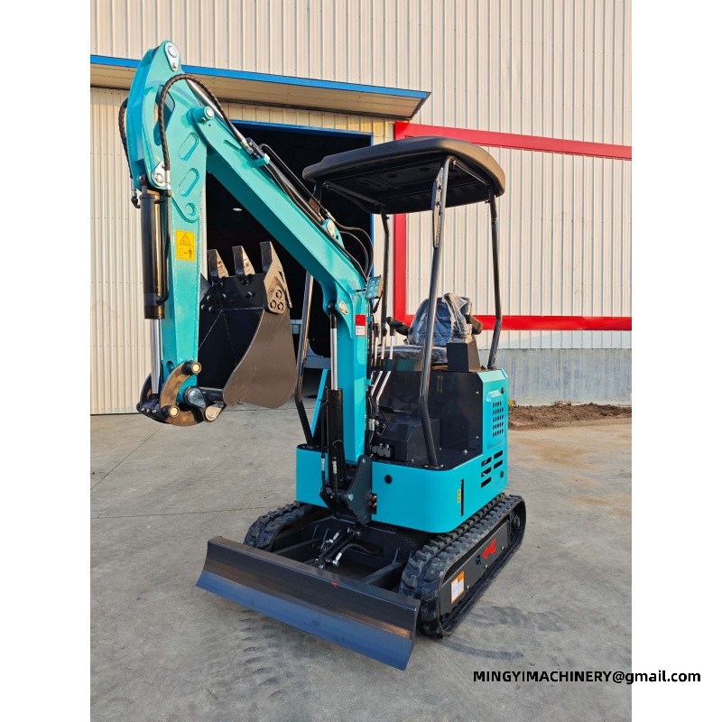 mini excavator for backyard