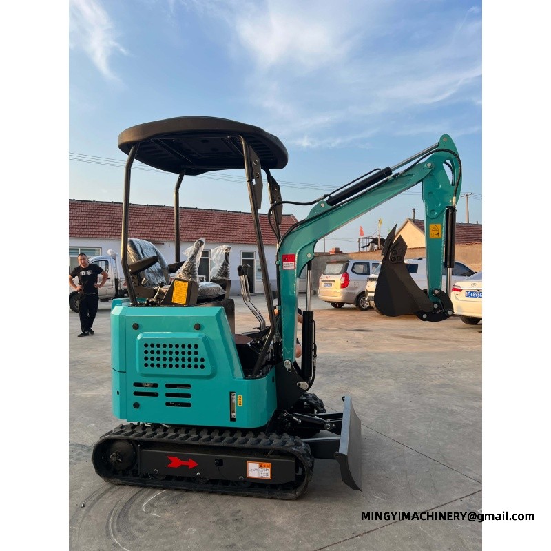 mini excavator for backyard