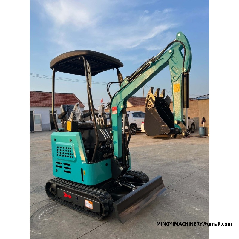 mini excavator for backyard