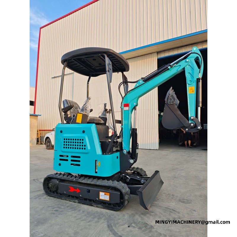mini excavator for backyard