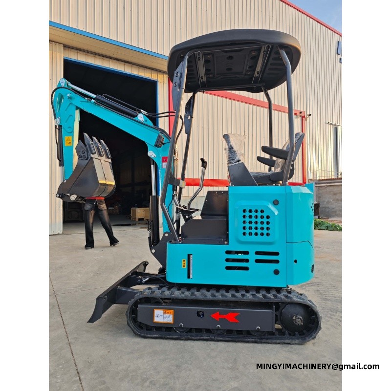 mini excavator for foundation work