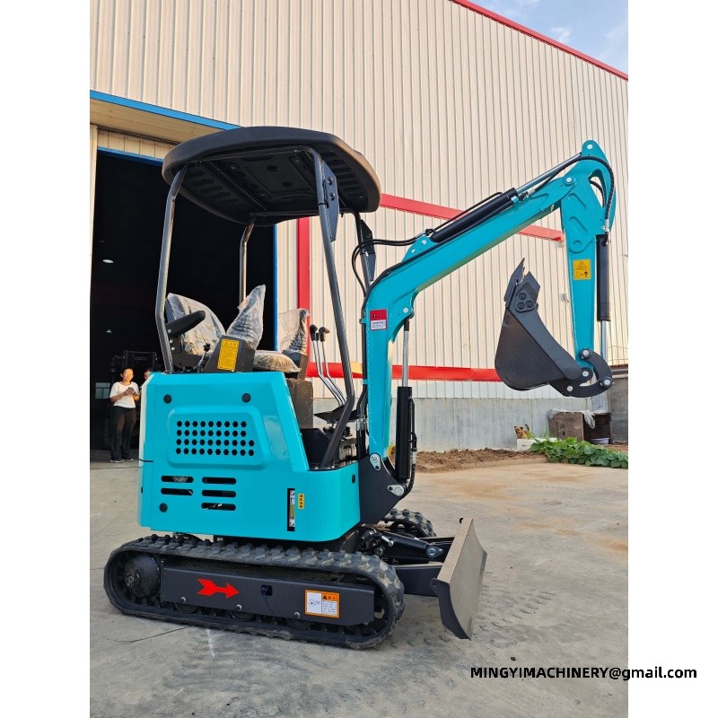 mini excavator for foundation work