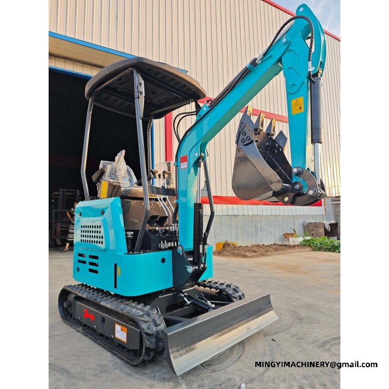 mini excavator for vineyard