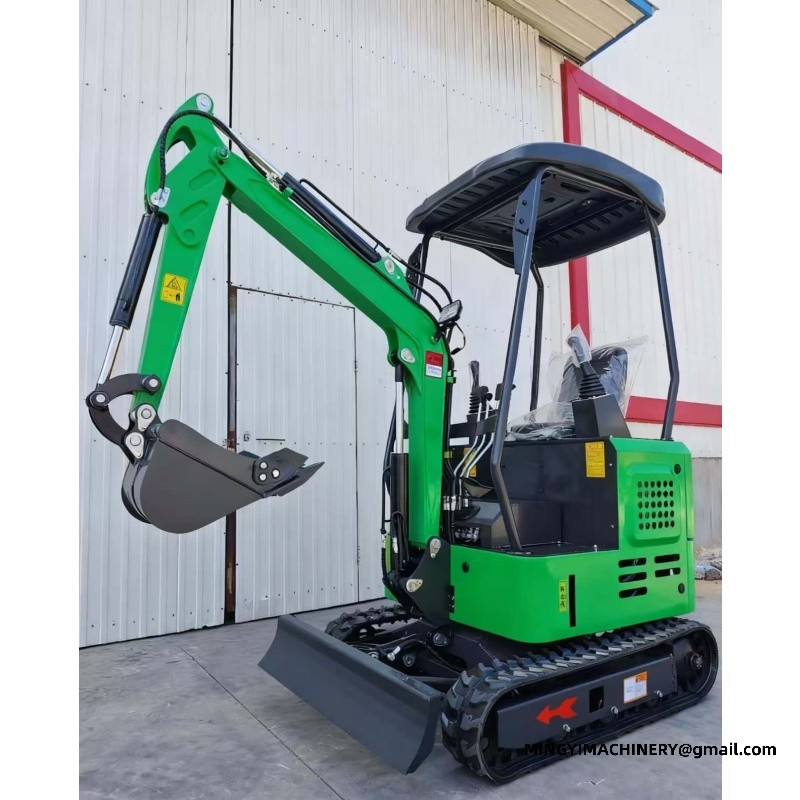 mini excavator for vineyard