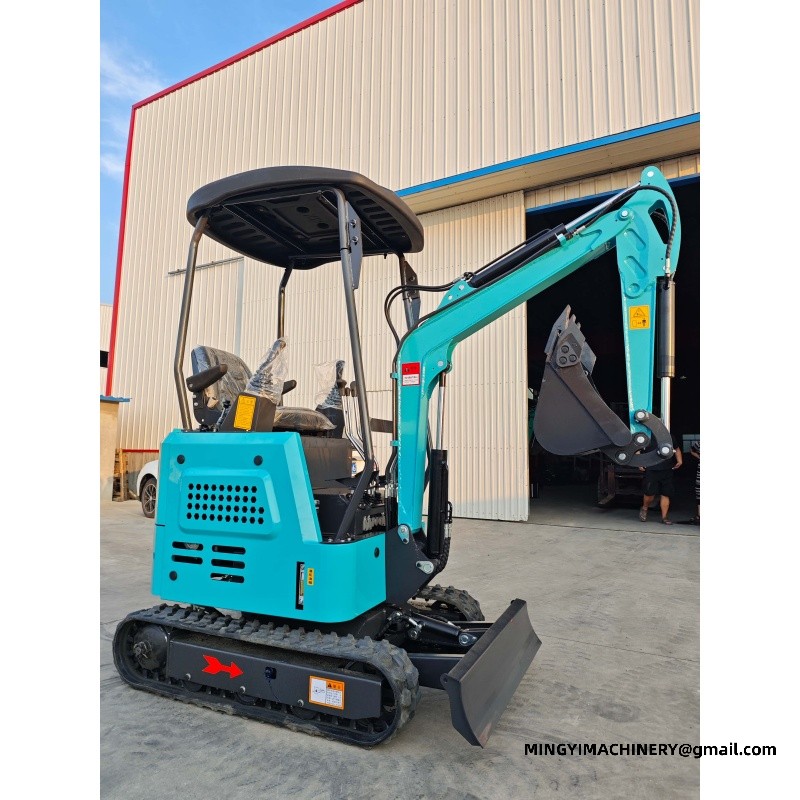 mini excavator for vineyard