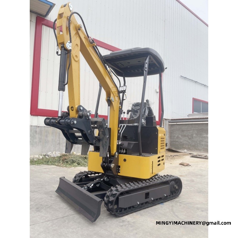mini excavator for snow removal