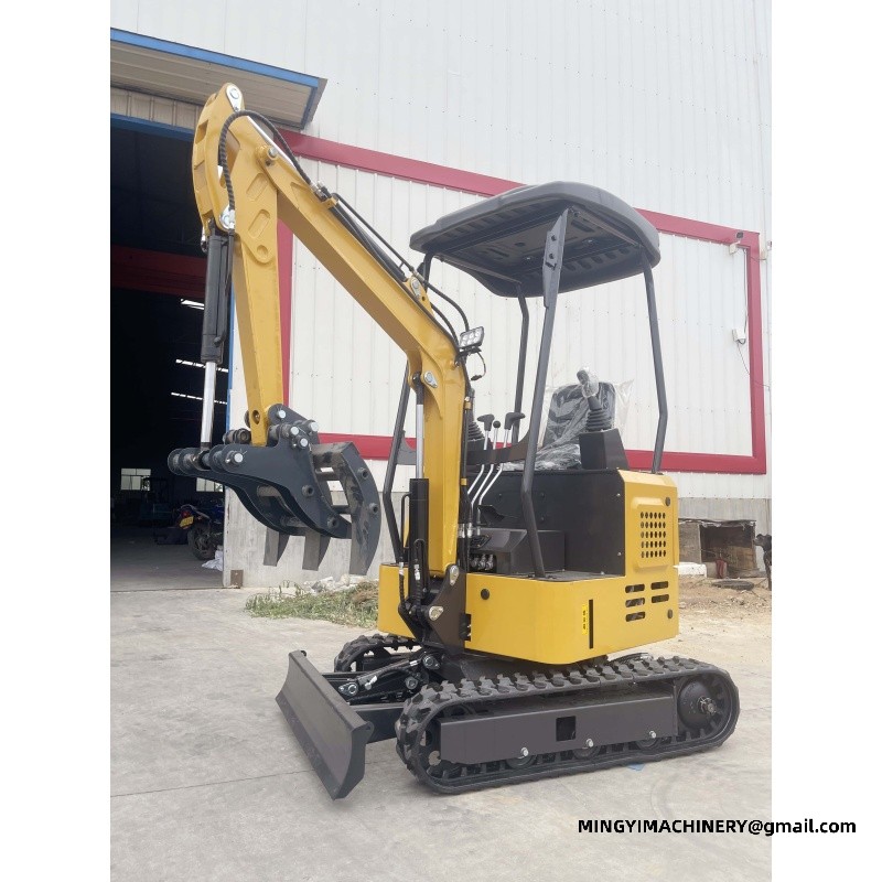 mini excavator for snow removal