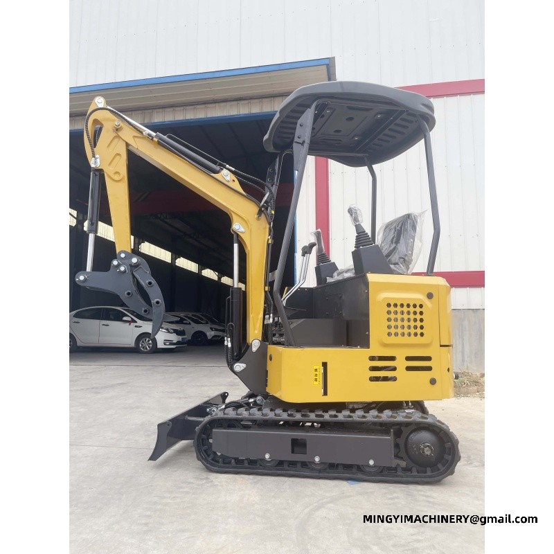 mini excavator for snow removal