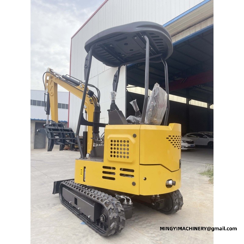 mini excavator for snow removal