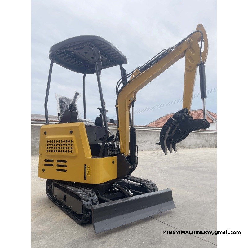 mini excavator for snow removal