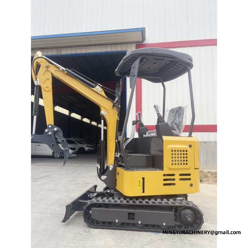 mini excavator for snow removal